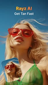 Rayz AI Tanning - Get Tan Fast screenshot 1